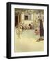 The Scarlet Letter, a Romance by Nathaniel Hawthorme-Hugh Thomson-Framed Giclee Print