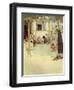 The Scarlet Letter, a Romance by Nathaniel Hawthorme-Hugh Thomson-Framed Giclee Print