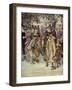 The Scarlet Letter, a Romance by Nathaniel Hawthorme-Hugh Thomson-Framed Giclee Print