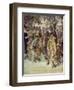 The Scarlet Letter, a Romance by Nathaniel Hawthorme-Hugh Thomson-Framed Giclee Print