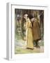 The Scarlet Letter, a Romance by Nathaniel Hawthorme-Hugh Thomson-Framed Giclee Print