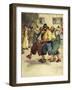 The Scarlet Letter, a Romance by Nathaniel Hawthorme-Hugh Thomson-Framed Giclee Print