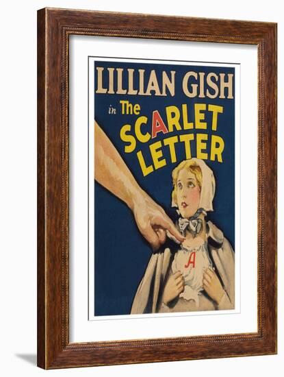 The Scarlet Letter-null-Framed Art Print