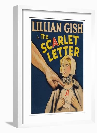 The Scarlet Letter-null-Framed Art Print