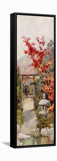 The Scarlet Maple-Ella Du Cane-Framed Stretched Canvas