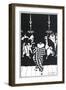 The Scarlet Pastorale-Aubrey Beardsley-Framed Art Print