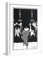 The Scarlet Pastorale-Aubrey Beardsley-Framed Art Print