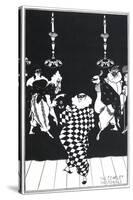 The Scarlet Pastorale-Aubrey Beardsley-Stretched Canvas