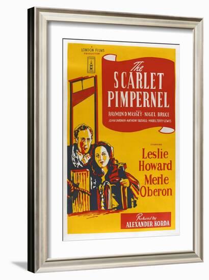 The Scarlet Pimpernel, 1934-null-Framed Giclee Print