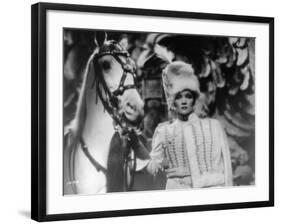 The Scarlett Empress, Marlène Dietrich, 1934-null-Framed Photographic Print