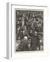 The Scene in the House of Commons, Thursday, 27 July-Thomas Walter Wilson-Framed Giclee Print