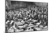 The Scene in the House of Commons, Westminster, London, 3 August 1914-null-Mounted Giclee Print