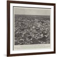 The Scene of the Forthcoming Imperial Durbar, a General View of Delhi-null-Framed Giclee Print