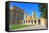 The Scenery at the Residenz and Odeonsplatz in Munich-Gary718-Framed Stretched Canvas