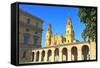 The Scenery at the Residenz and Odeonsplatz in Munich-Gary718-Framed Stretched Canvas