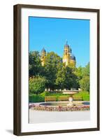 The Scenery at the Residenz and Odeonsplatz in Munich-Gary718-Framed Photographic Print