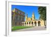 The Scenery at the Residenz and Odeonsplatz in Munich-Gary718-Framed Photographic Print