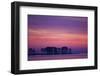 The Scenic Peninsula Against a the Pink and Purple Sky in Chesapeake Bay, Tilghman Island, Maryland-Karine Aigner-Framed Photographic Print