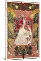 The Scent of a Rose, C.1890-Privat Livemont-Mounted Giclee Print