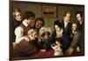 The Schadow Circle (The Bendemann Family and their Friend)-Eduard Bendemann-Framed Giclee Print