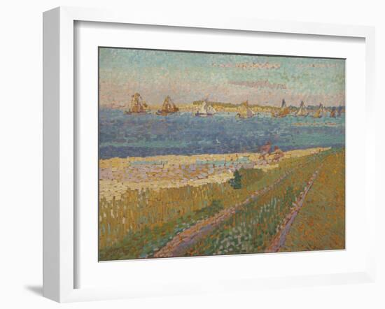 The Schelde Near Veere, 1907-Jan Toorop-Framed Giclee Print