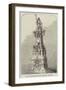 The Scheldt Emancipation Monument, Antwerp-null-Framed Giclee Print