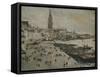 The Schiavoni Quay in Venice-Valentin Alexandrovich Serov-Framed Stretched Canvas