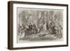 The Schiller Festival at St George's Hall, Liverpool, Tableau Vivant-null-Framed Giclee Print