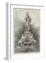 The Schiller Monument at Berlin-null-Framed Giclee Print