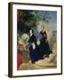 The Schischmarjov-Sisters, 1839-Karl Brüllow-Framed Giclee Print