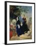 The Schischmarjov-Sisters, 1839-Karl Brüllow-Framed Giclee Print