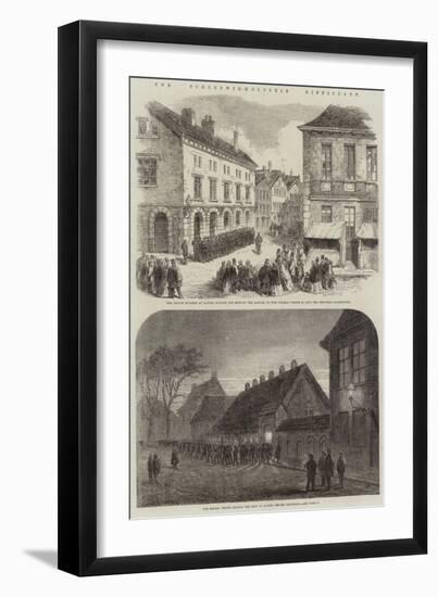 The Schleswig-Holstein Difficulty-null-Framed Giclee Print