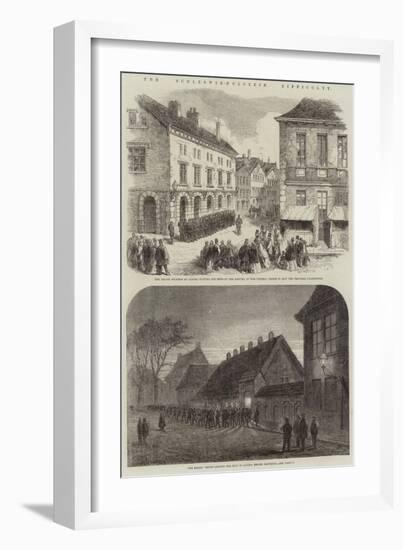 The Schleswig-Holstein Difficulty-null-Framed Giclee Print