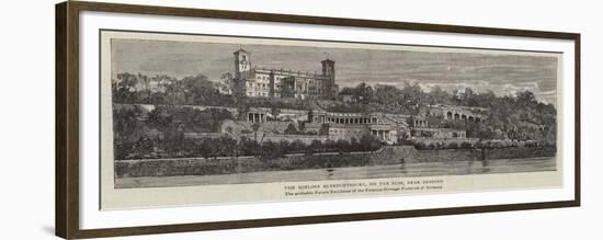 The Schloss Albrechtsburg, on the Elbe, Near Dresden-null-Framed Giclee Print