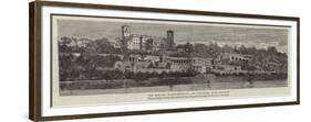 The Schloss Albrechtsburg, on the Elbe, Near Dresden-null-Framed Giclee Print