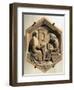 The Scholar Priscian, Teaching Two Students, 1437-Luca Della Robbia-Framed Giclee Print