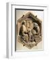 The Scholar Priscian, Teaching Two Students, 1437-Luca Della Robbia-Framed Giclee Print