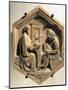 The Scholar Priscian, Teaching Two Students, 1437-Luca Della Robbia-Mounted Giclee Print