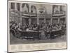 The School Board for London, a Sitting at the Offices on the Thames Embankment-Henry Marriott Paget-Mounted Giclee Print