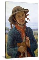 The School-Girl's Hymn, 1859-William Holman Hunt-Stretched Canvas