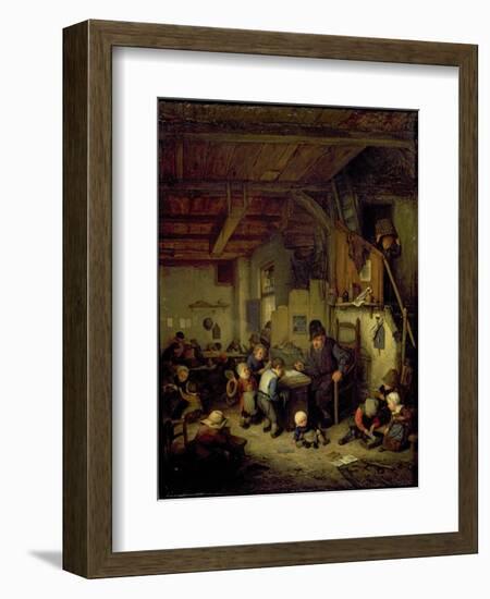 The School Master, c.1662-Adriaen Jansz. Van Ostade-Framed Giclee Print