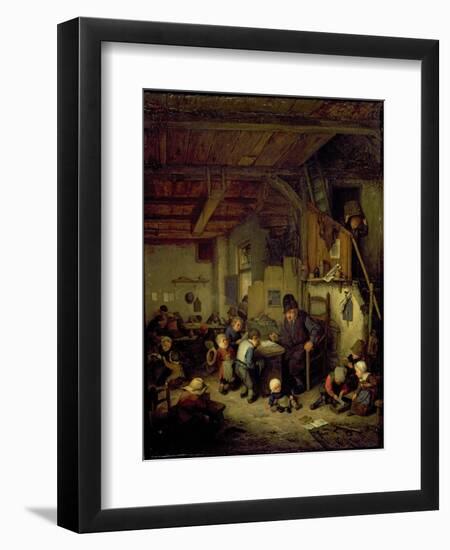 The School Master, c.1662-Adriaen Jansz. Van Ostade-Framed Giclee Print