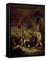 The School Master, c.1662-Adriaen Jansz. Van Ostade-Framed Stretched Canvas