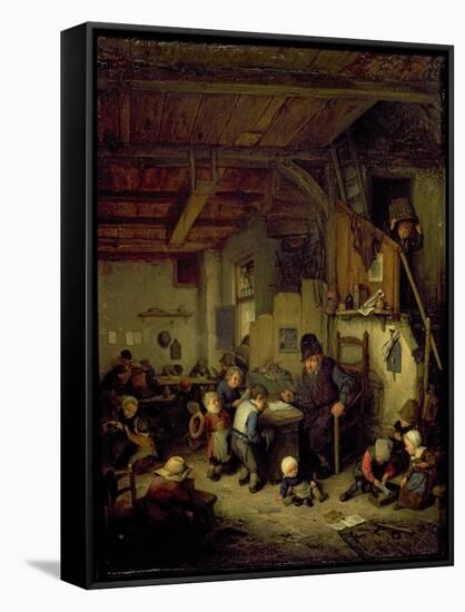 The School Master, c.1662-Adriaen Jansz. Van Ostade-Framed Stretched Canvas