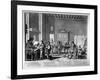 The School Master (Engraving) (B/W Photo)-Abraham Bosse-Framed Giclee Print