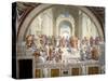 The School of Athens, 1509-1511-Raphael-Stretched Canvas