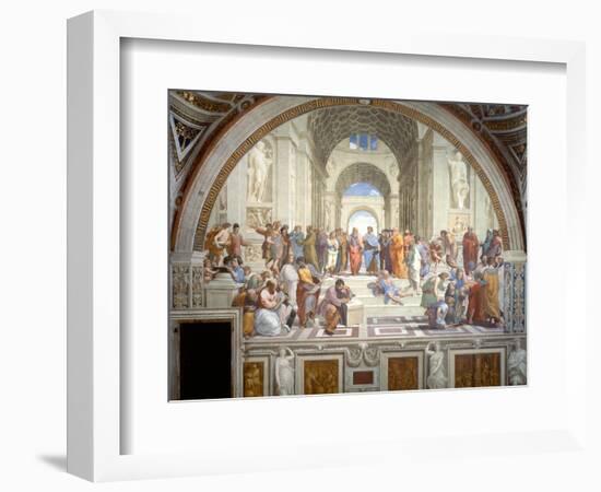 The School of Athens, 1509-1511-Raphael-Framed Giclee Print