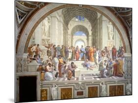 The School of Athens, 1509-1511-Raphael-Mounted Giclee Print
