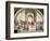 The School of Athens, c.1511 (detail)-Raphael-Framed Art Print