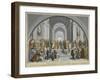 The School of Athens, Ca. 1771-79-Giovanni Volpato-Framed Giclee Print